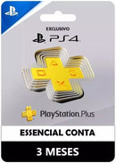 Psn Plus 3 Meses Essencial Playstation 4 Psn Digital