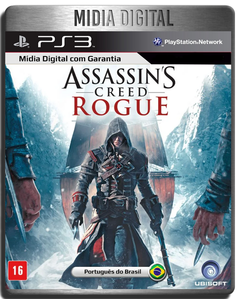 Assassins Creed Rogue - Ps3 Psn - Mídia Digital