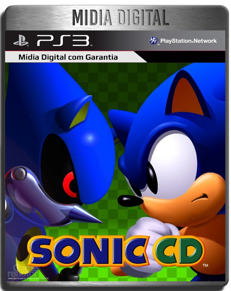 Sonic Cd PS3 Psn - Mídia Digital