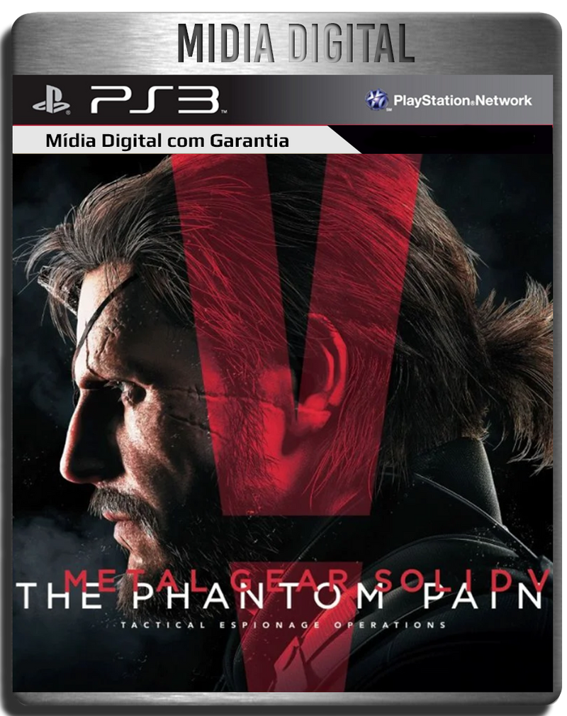 Metal Gear 5 V The Phantom Pain PS3 Psn - Midia Digital