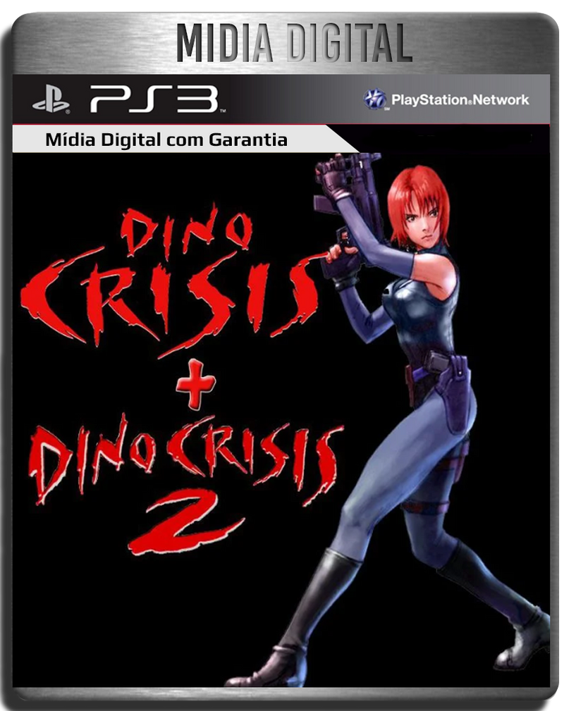 Dino Crisis 1 e 2 - Ps1 Classic - Ps3 Psn - Mídia Digital