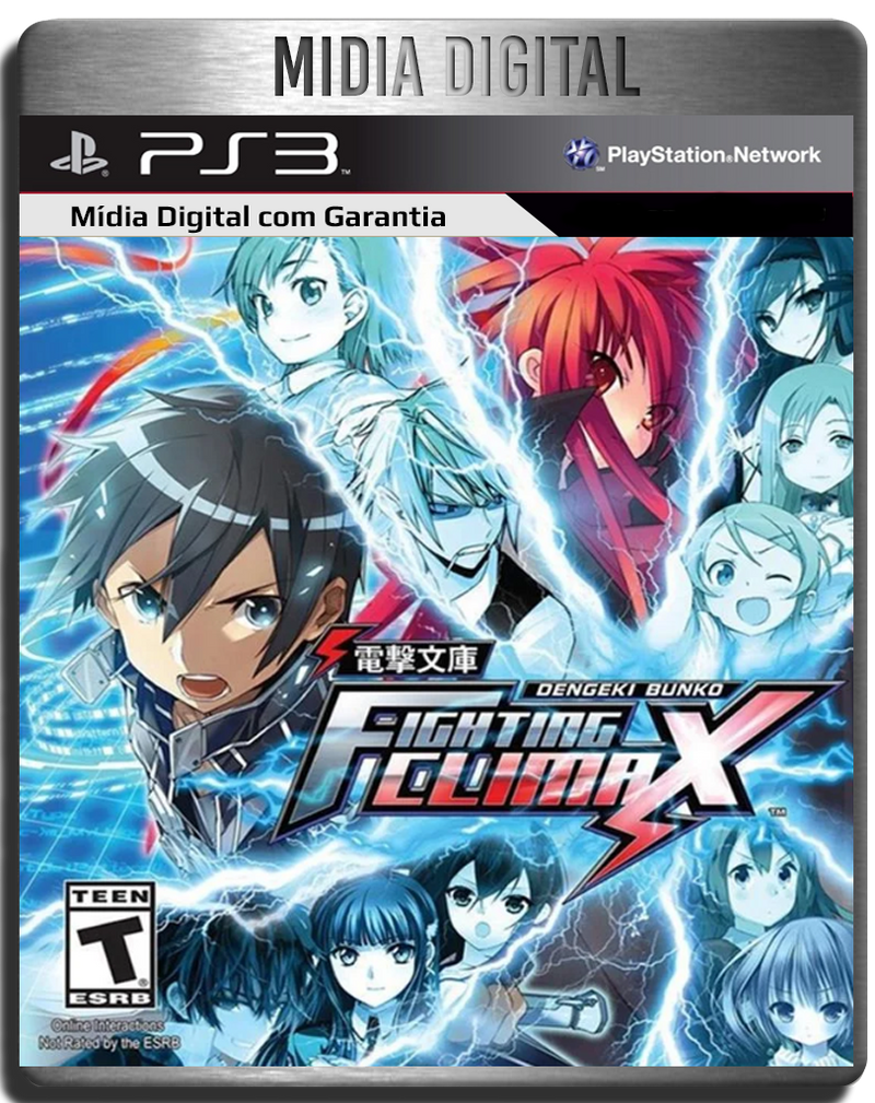 Dengeki Bunko Fighting Climax - Ps3 Psn - Mídia Digital