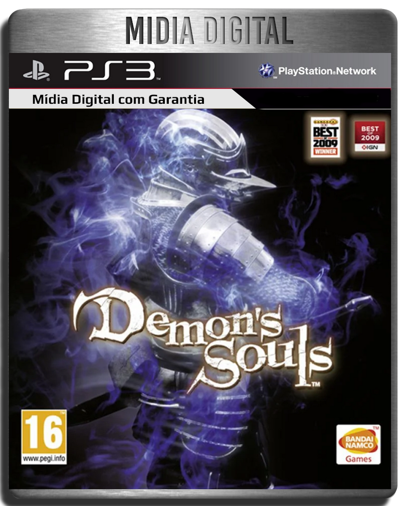 Demons Souls Ps3 Psn - Mídia Digital