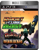 Ratchet And Clank Full Front Assault + Deadlocked PS3 Psn - Mídia Digital
