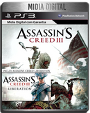 Assassins Creed 3 + Assassins Creed Liberation - Ps3 Psn - Mídia Digital