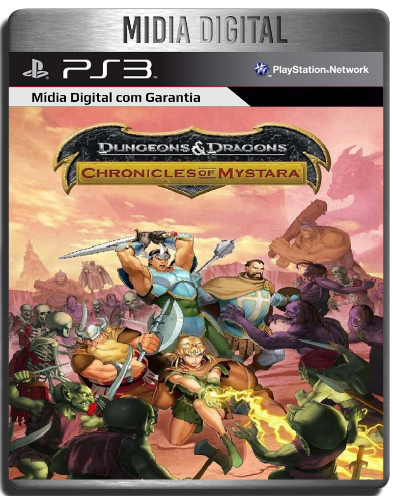 Dungeons And Dragons Chronicles Of Mystara Ps3 Mídia Digital