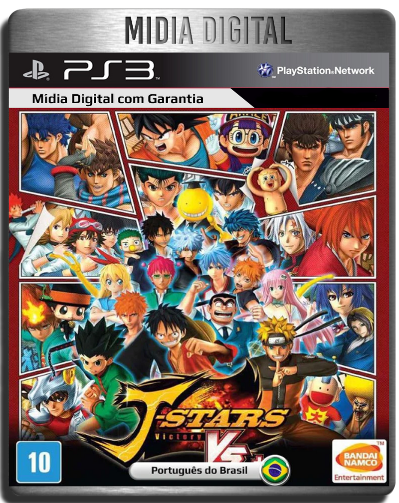 J Stars Victory Vs+ PS3 Psn - Mídia Digital