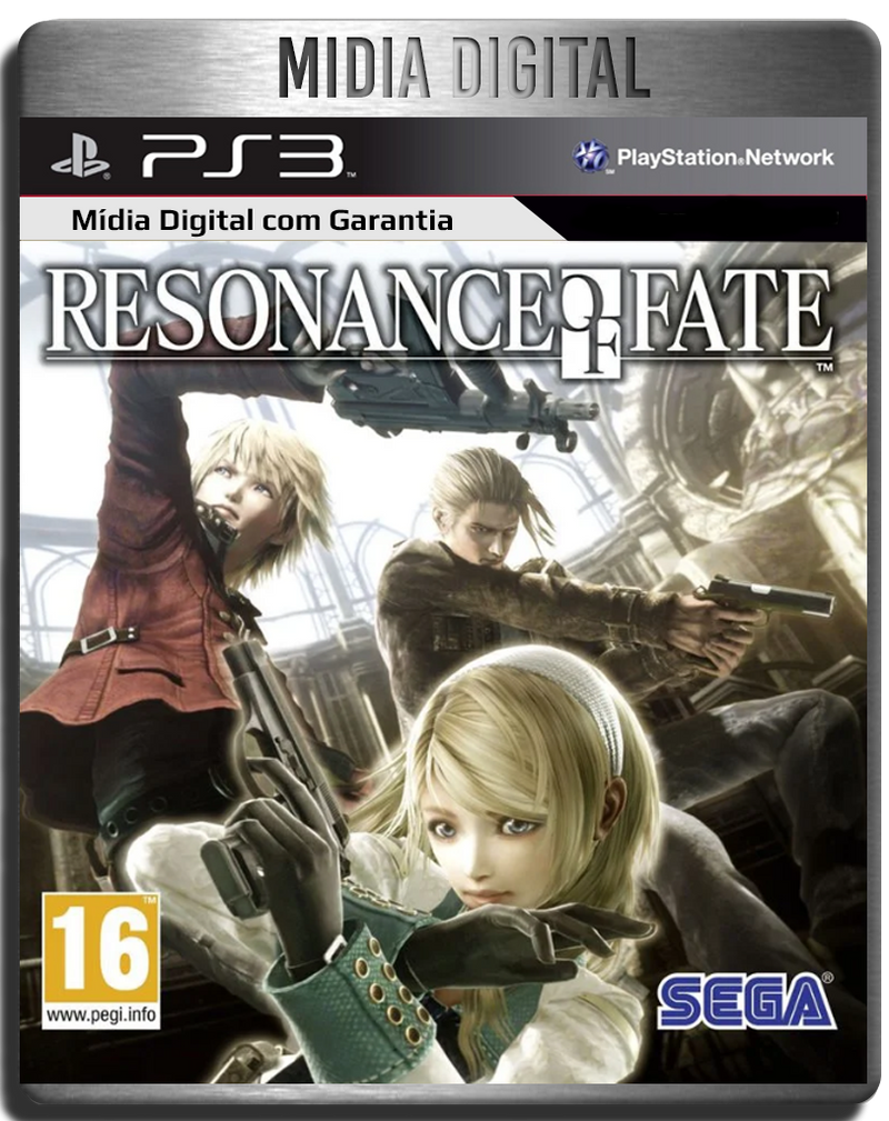 Resonance Of Fate PS3 Psn - Midia Digital