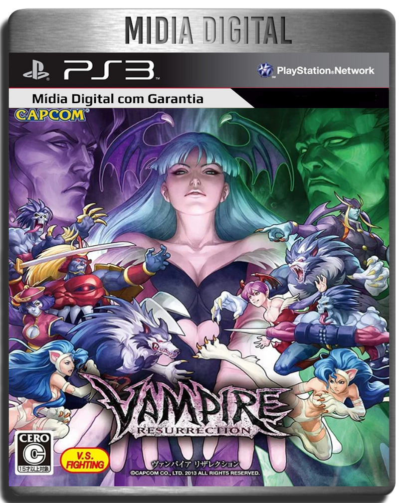 Darkstalkers Resurrection - Ps3 Psn - Midia Digital