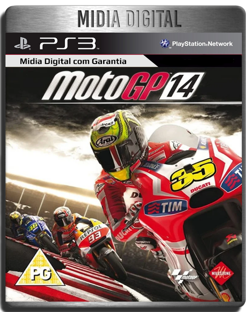 MotoGP 14 PS3 Psn - Mídia Digital