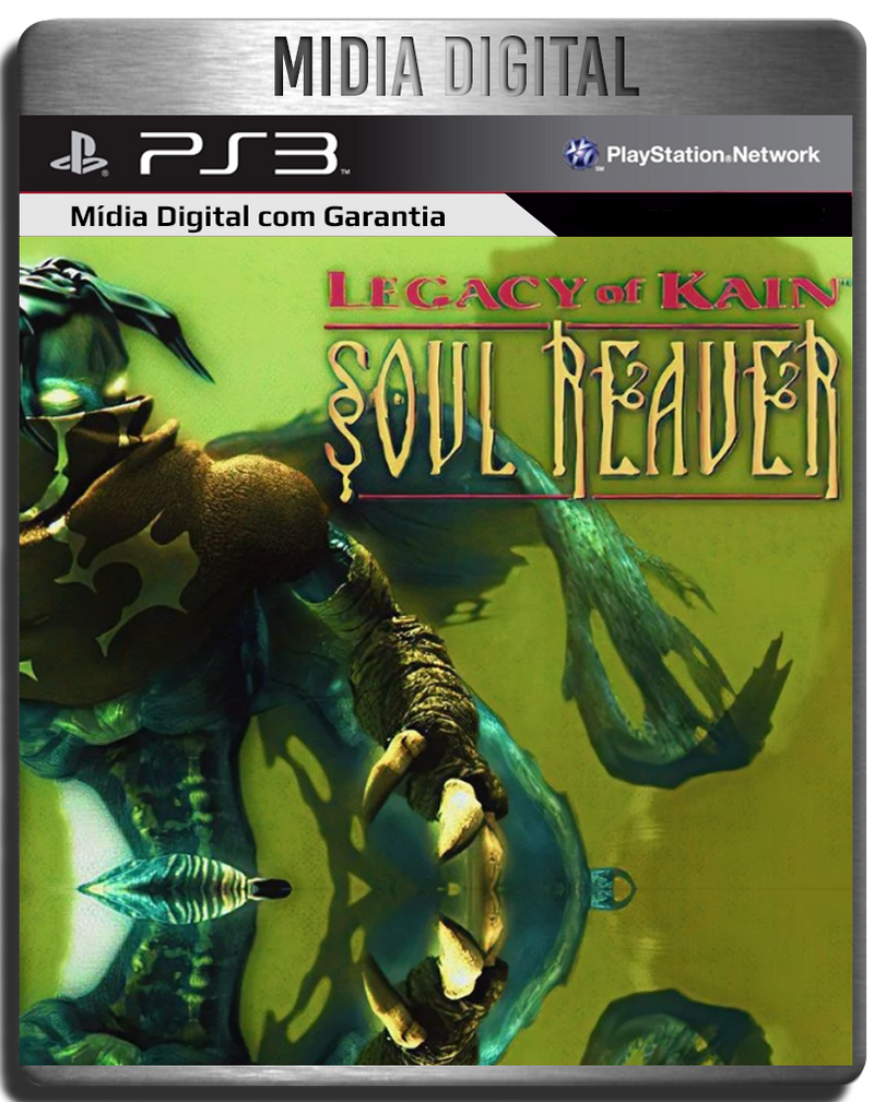 Legacy of Kain Soul Reaver (Ps1 Classic) PS3 Psn - Midia Digital