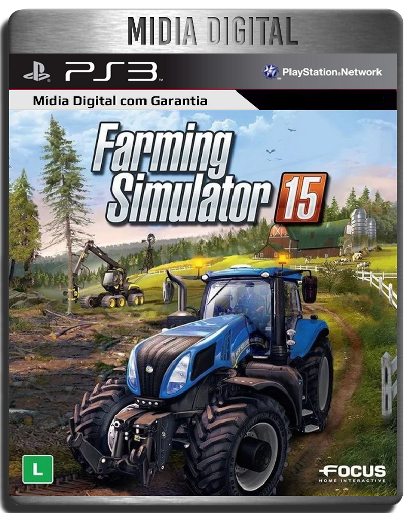Farming Simulator 15  PS3 Psn Mídia Digital