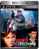 Resident evil 4 +Code Veronica X HD PS3 Psn - Mídia Digital