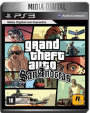 Grand Theft Auto Gta San Andreas HD Ps3 Psn - Mídia Digital