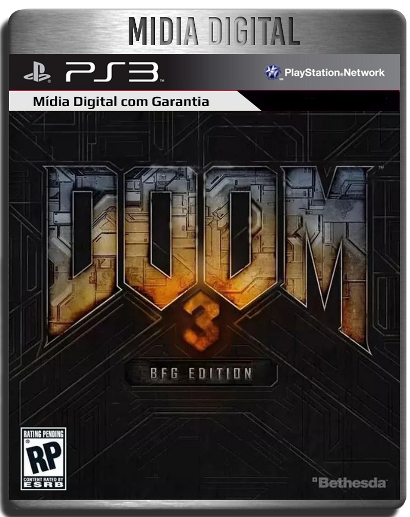 Doom 3 Bfg Edition  - Ps3 Psn - Midia Digital