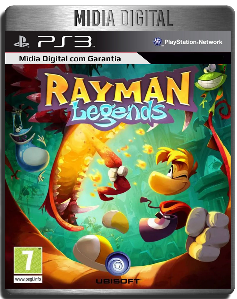 Rayman Legends PS3 Psn - Mídia Digital