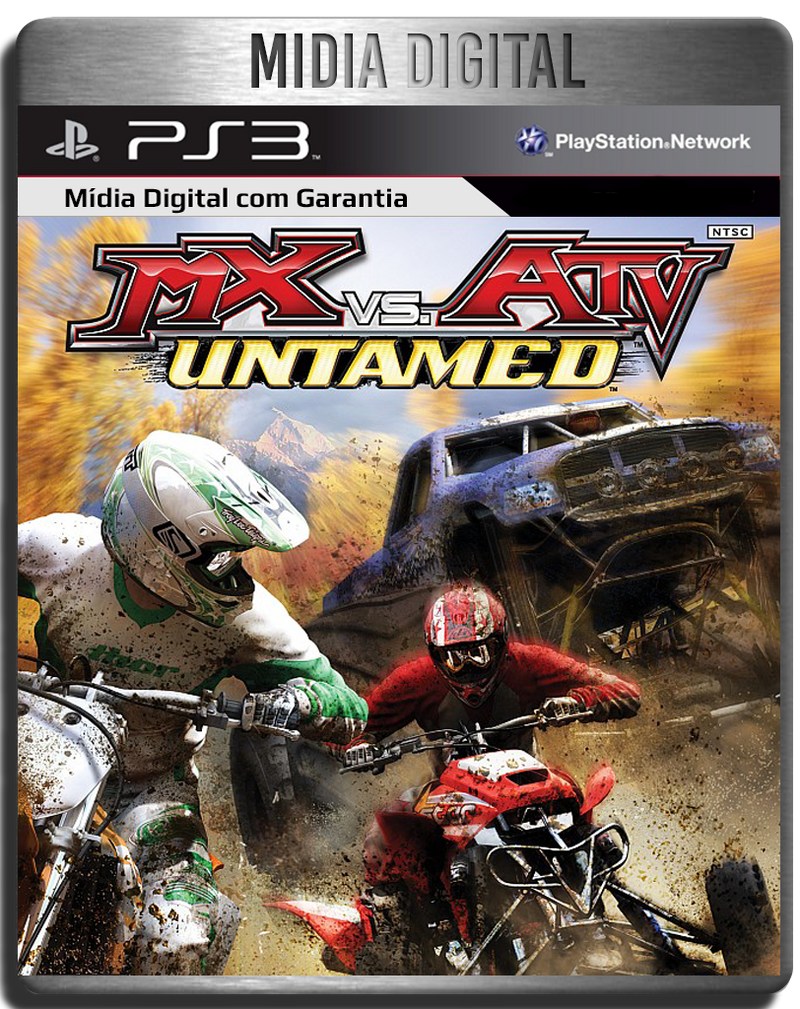 Mx vs Atv Untamed (Ps2 Classic) PS3 Psn Mídia Digital