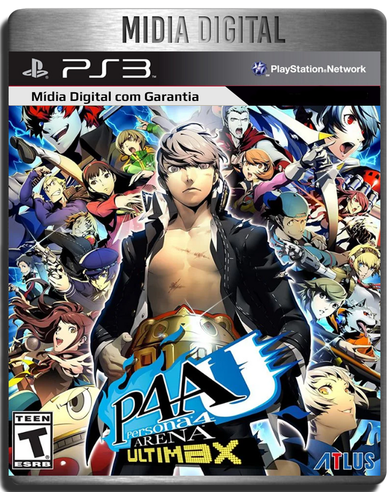 Persona 4 Arena Ultimax PS3 Psn - Mídia Digital