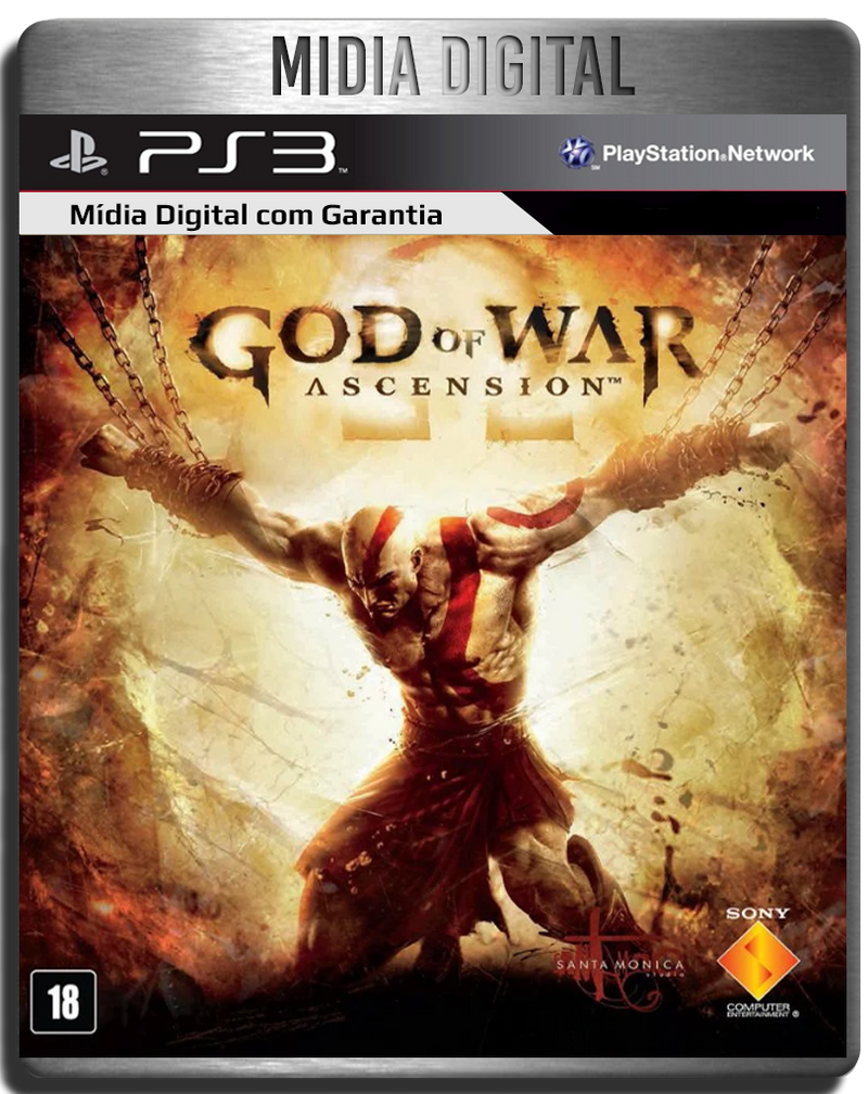 God Of War Ascension - Ps3 Psn - Mídia Digital