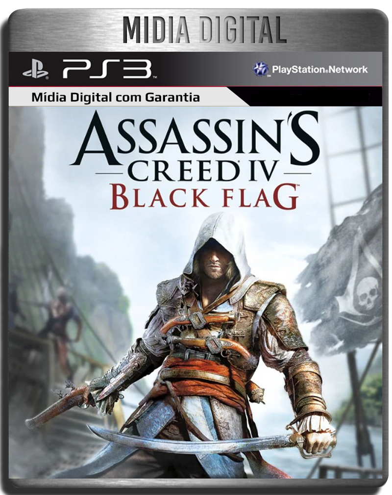 Assassins Creed Black Flag - Ps3 Psn - Mídia Digital