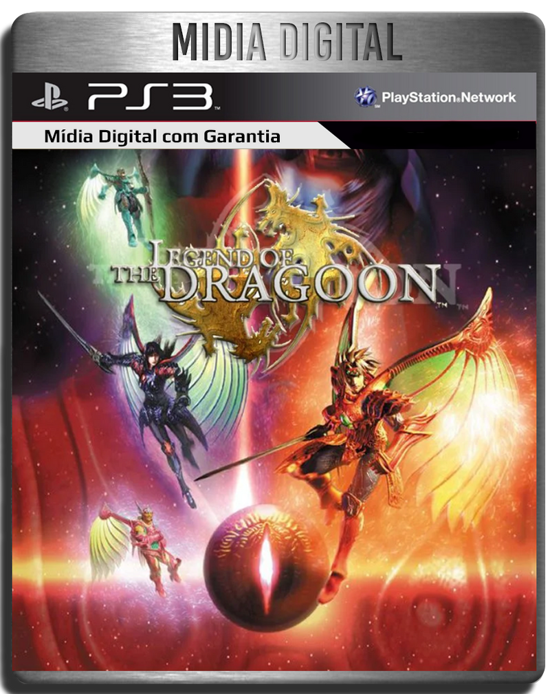 Legend of The Dragoon (Classico PS1) PS3 Psn - Mídia Digital