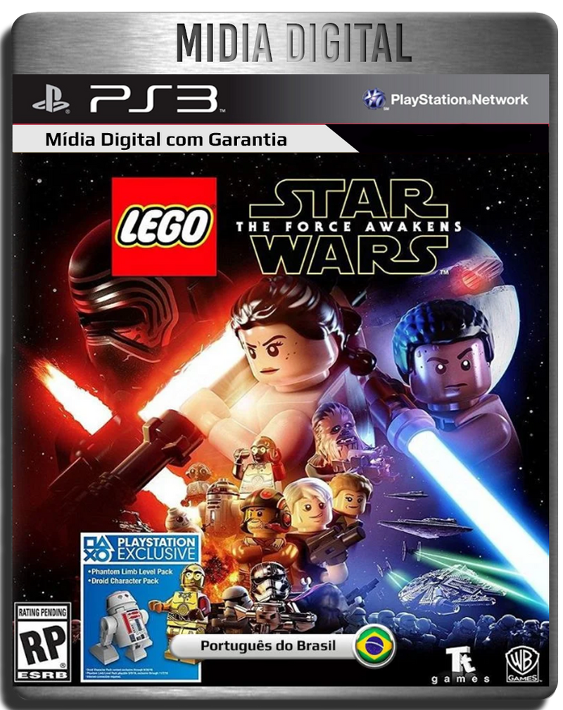 Lego Star Wars O Despertar da Força PS3 Psn - Mídia Digital