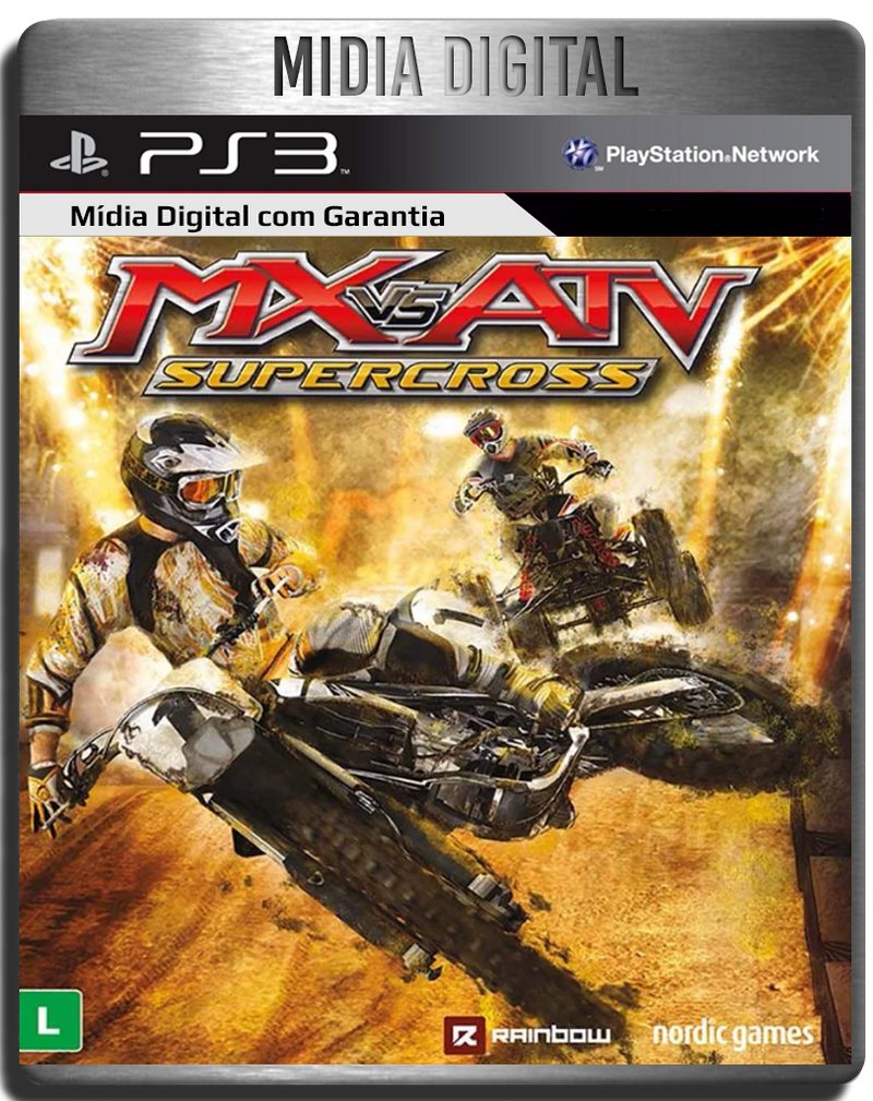 MX vs ATV Supercross PS3 Psn - Mídia Digital