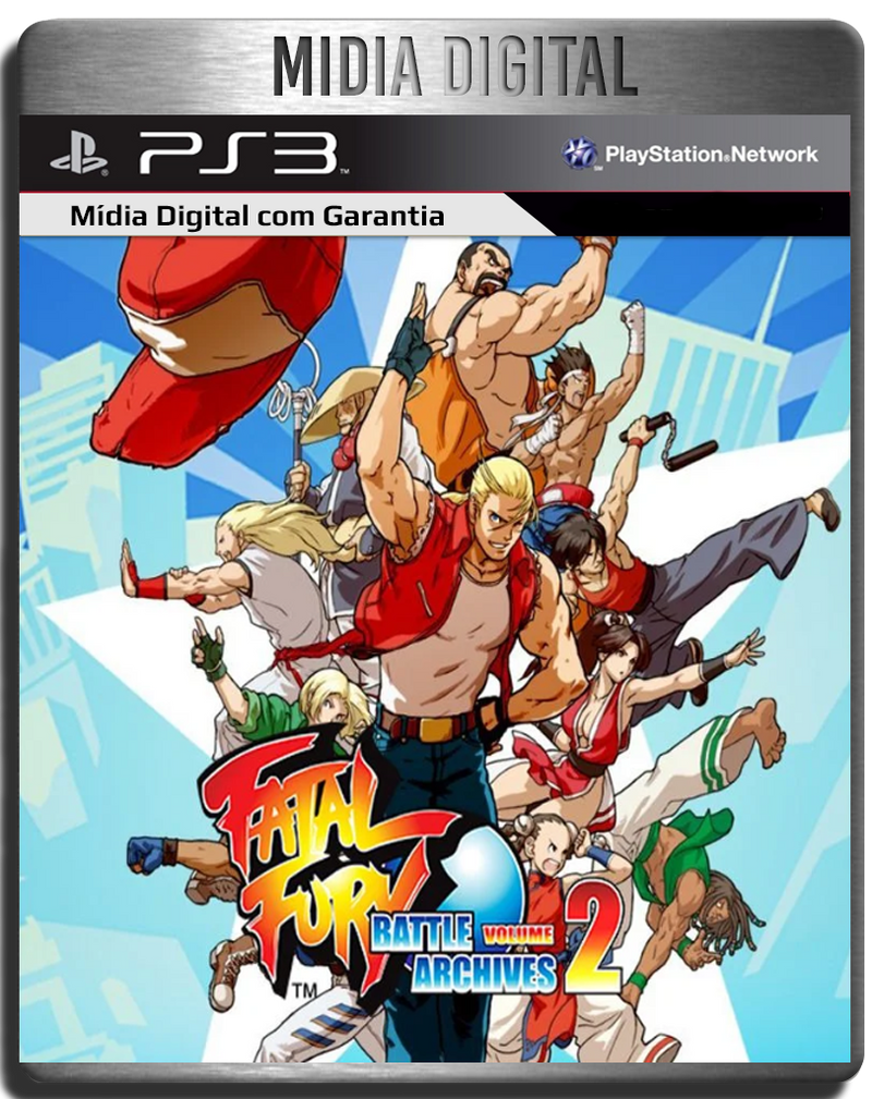 Real Bout Fatal Fury Collection PS3 Psn - Midia Digital