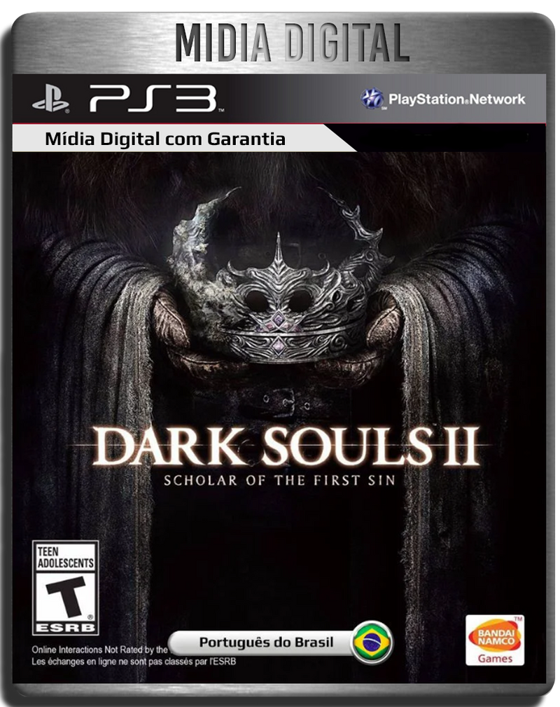 Dark Souls 2 Scholar of the First Sin - Ps3 Psn - Mídia Digital
