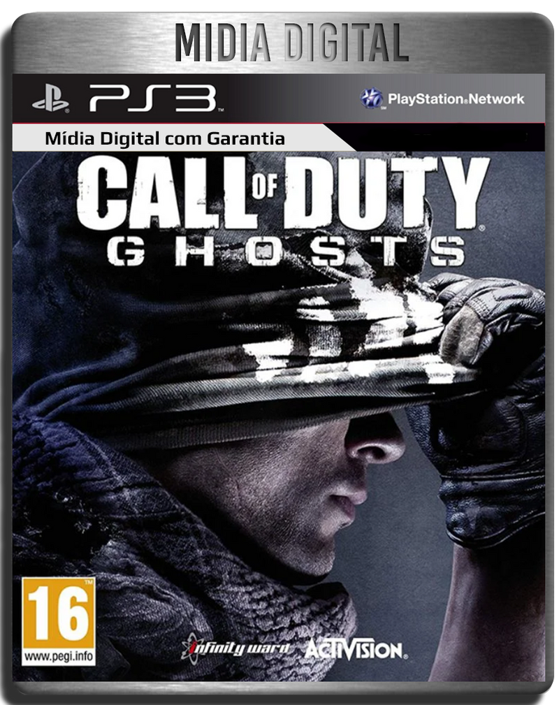 Call Of Duty Ghosts - Ps3 Psn - Midia Digital