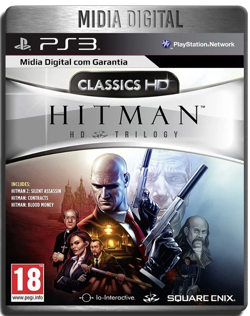 Hitman Trilogy Hd PS3 Psn - Midia Digital