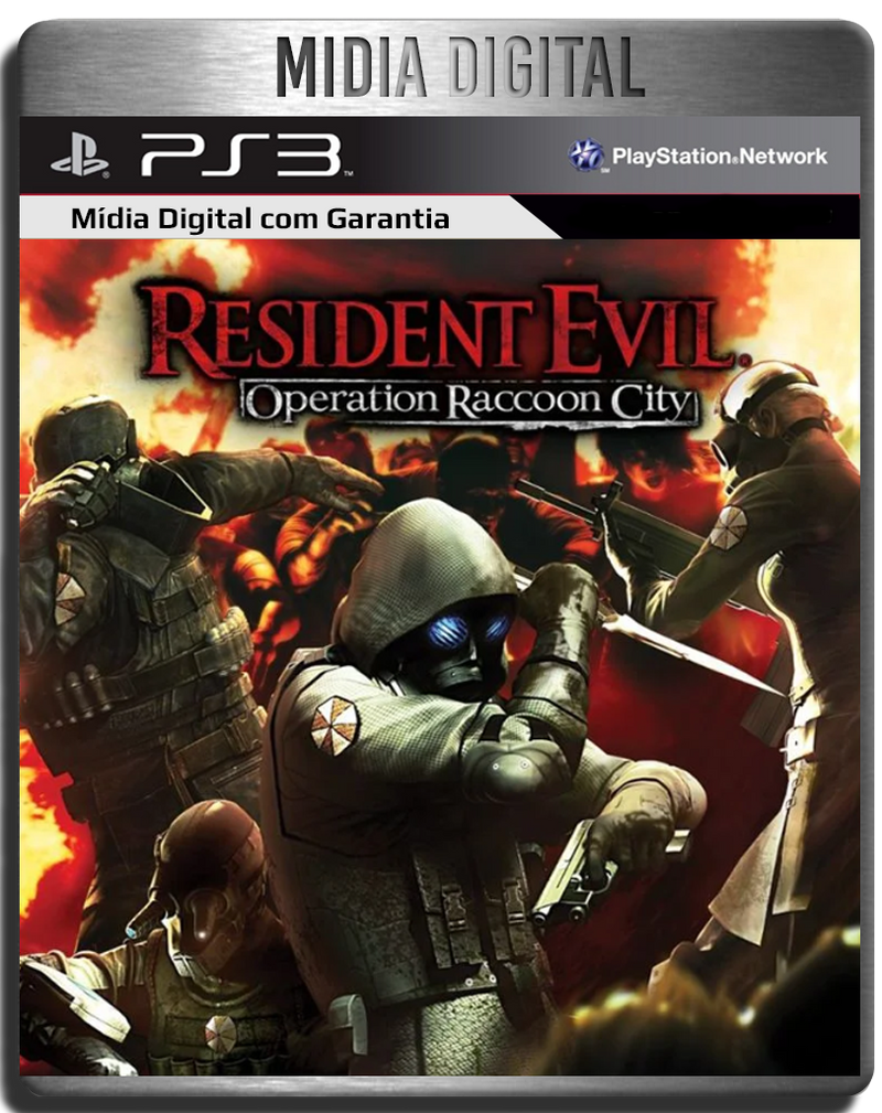 Resident Evil Operation Raccoon City PS3 Psn - Mídia Digital