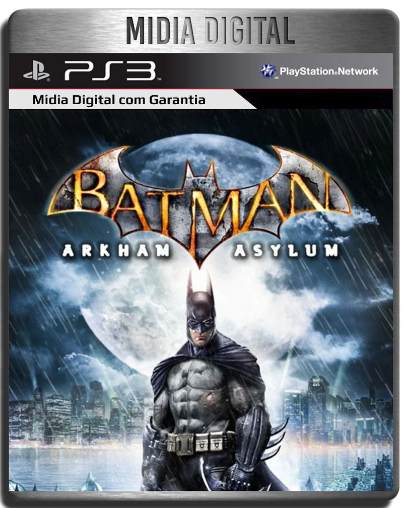 Batman Arkham Asylum - Ps3 Psn - Mídia Digital