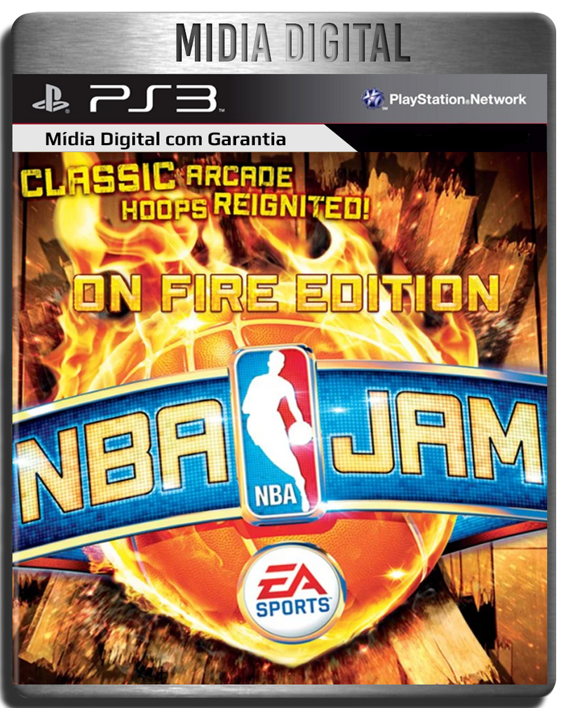 NBA Jam On Fire Edition PS3 Psn - Mídia Digital