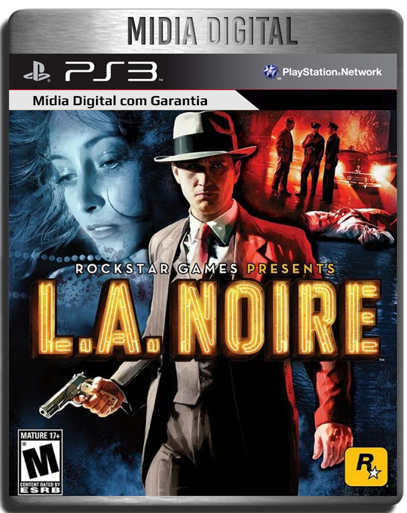 LA Noire PS3 Psn - Mídia Digital