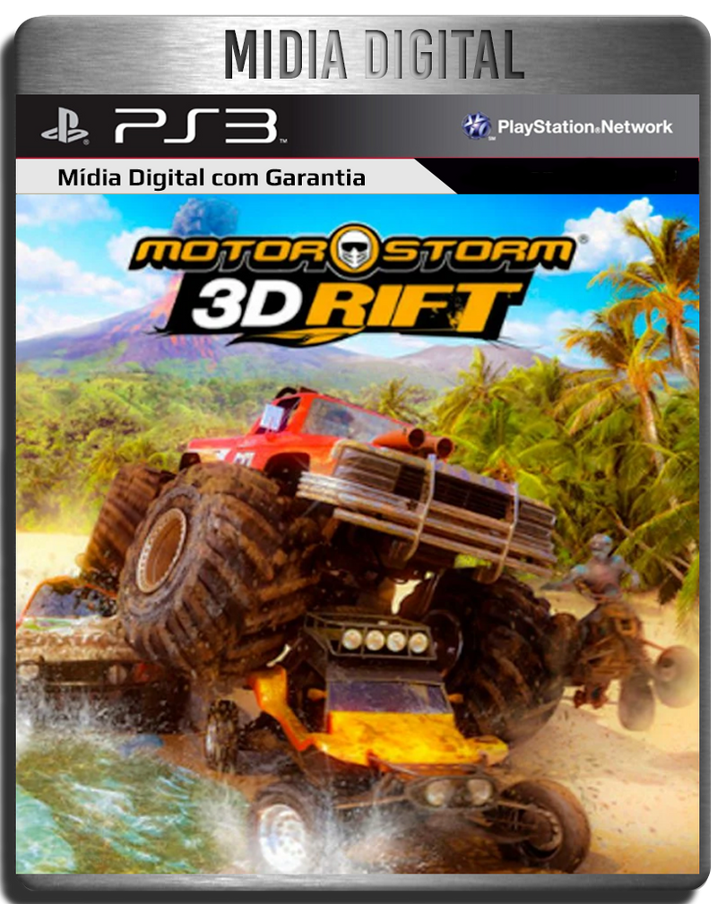 MotorStorm 3D Rift PS3 Psn - Mídia digital
