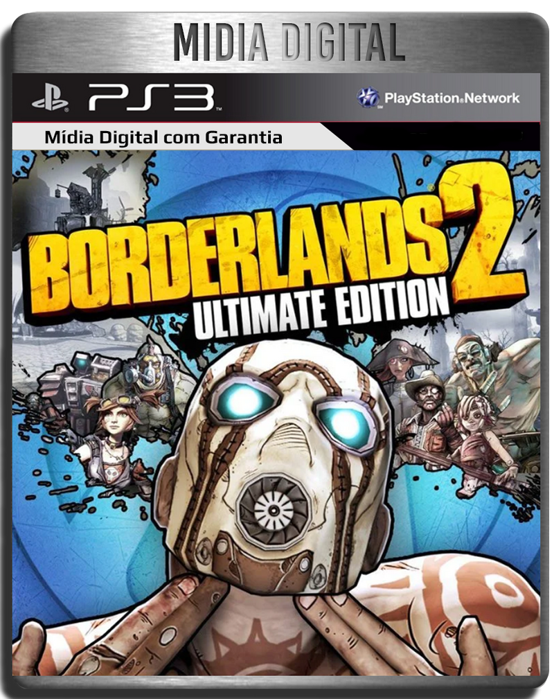 Borderlands 2 Ultimate Edition + Dlcs - Ps3 Psn - Mídia Digital