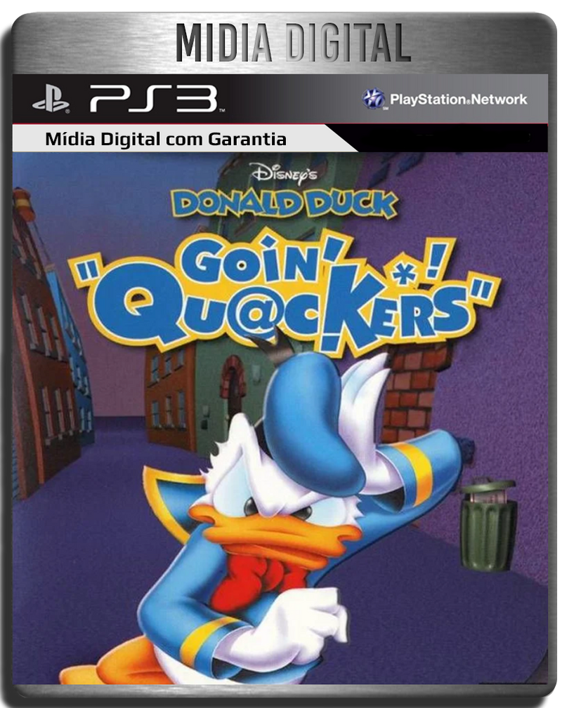 Donald Duck Goin' Quackers - Ps3 Psn - Mídia Digital