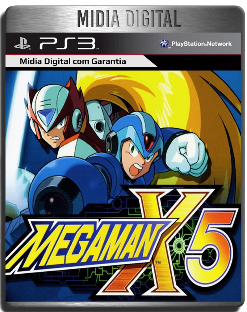 Mega Man X5 (PS1 Classic) PS3 Psn - Mídia Digital