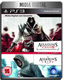 Assassins Creed 1 e 2 Ps3 Psn Midia Digital