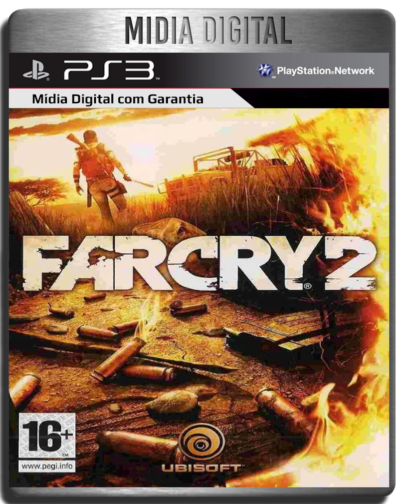 Far Cry 2 - Ps3 Psn - Mídia Digital