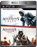Assassins Creed 1 E 2 Deluxe + Dlcs - Ps3 Psn - Midia Digital