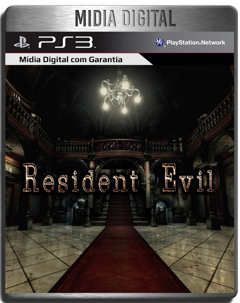 Resident Evil 1 Hd Remaster PS3 Psn - Mídia Digital