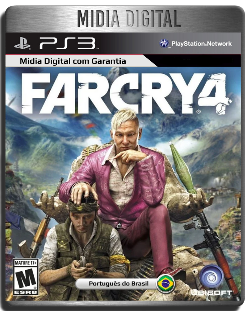 Far Cry 4 - Ps3 Psn - Mídia Digital
