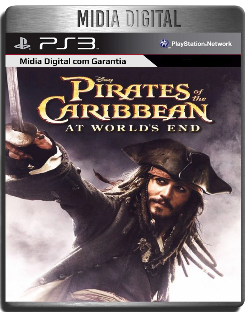 Piratas do Caribe at the world's end (Ps2 Classic) PS3 Psn - Mídia Digital
