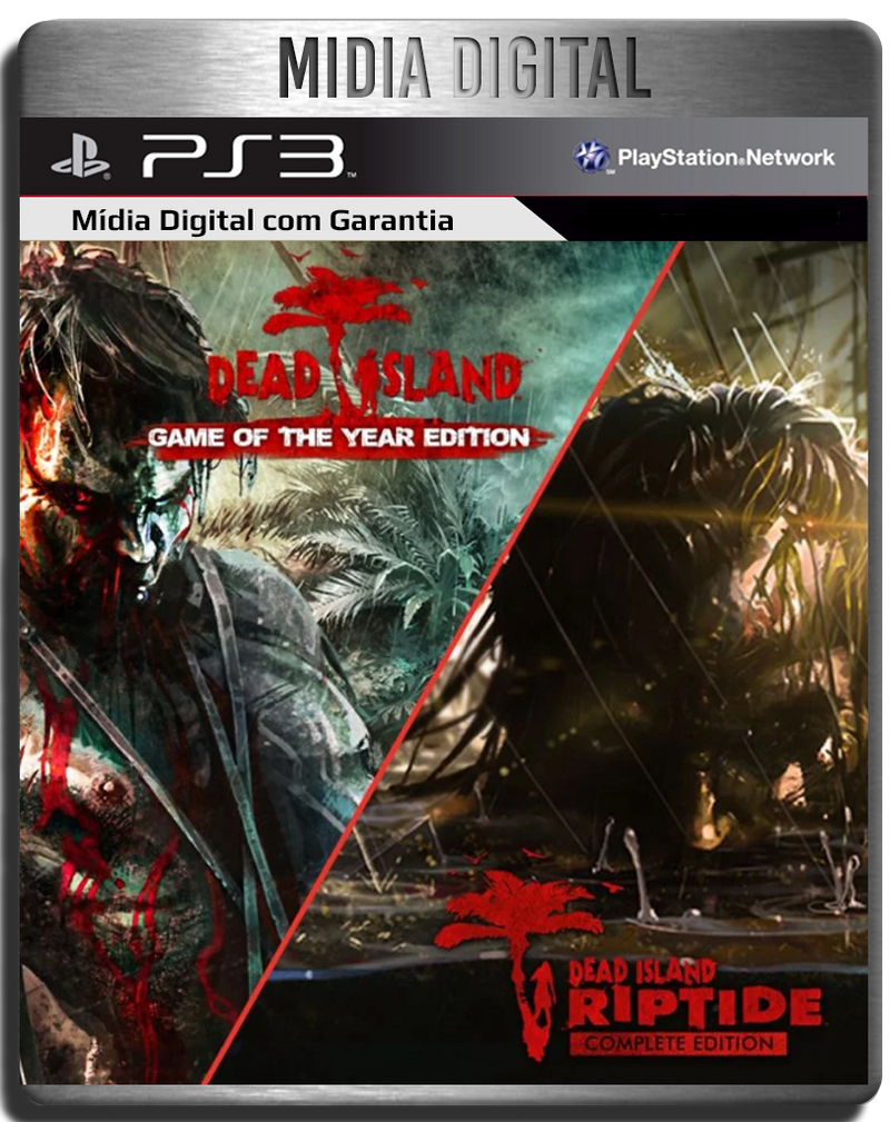 Dead Island Franchise Pack - 2 Jogos + Dlcs - Ps3 Psn - Mídia Digital