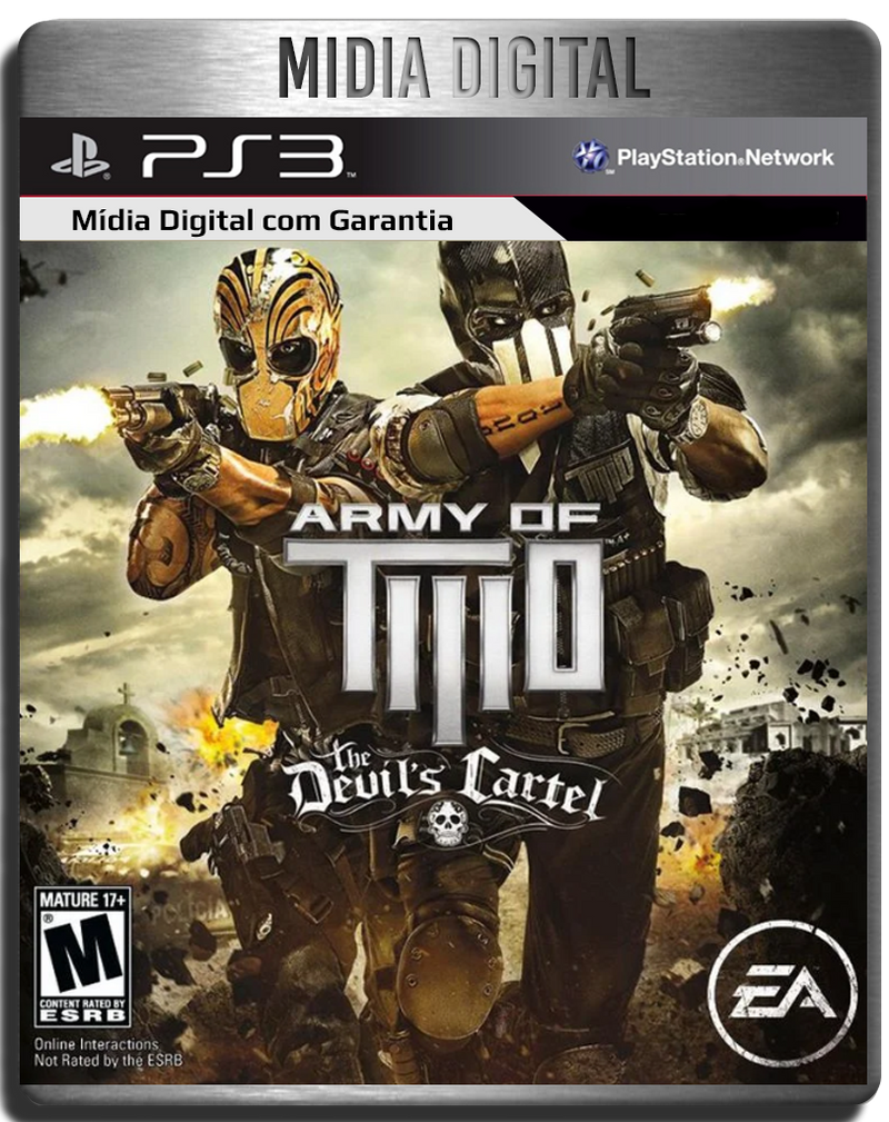 Army Of Two The Devils Cartel - Ps3 Psn - Midia Digital