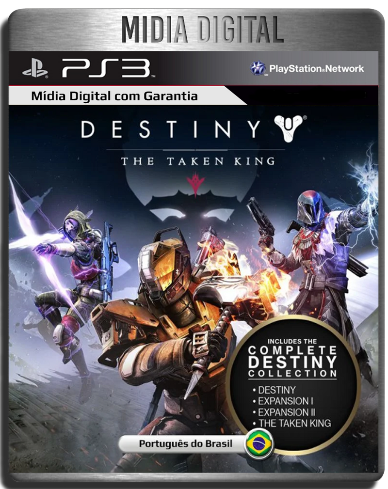 Destiny The Taken King Edição Lendária - Ps3 Psn - Midia Digital