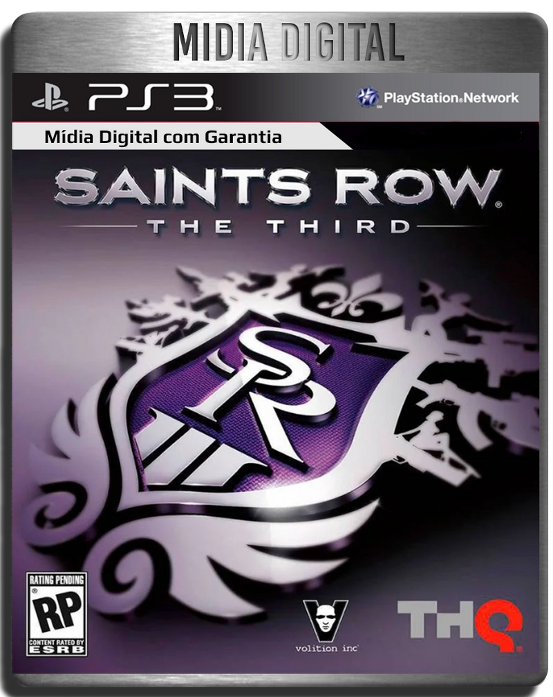 Saints Row The Third PS3 Psn - Mídia Digital