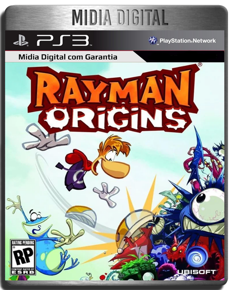 Rayman Origins PS3 Psn - Midia Digital